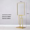 National Style Gold Poster Display Stand (Frame Only)