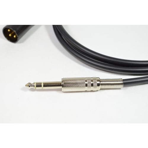 CANARE TRS Microphone/Line Cord, XLR Male To TRS, 2m, SPC02-B2(XX)