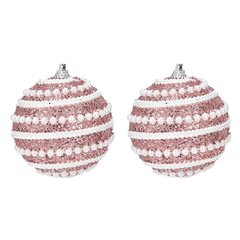 

Home Decor Christmas Balls Christmas Tree Decoration Hanging Decor Merry Christmas Decoration Xmas Tree Hanging Ball рожевий