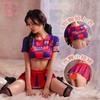 Sexy Lingerie Soccer Babe Sexy Cheerleading Seduction World Cup Cosplay Skirt Set