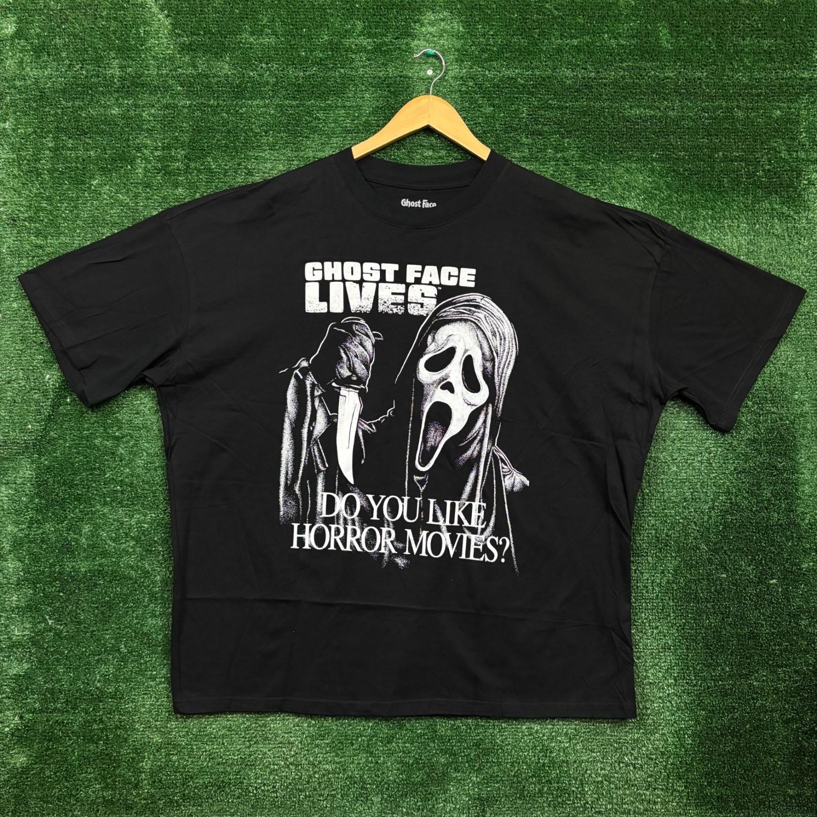 Scream Ghostface Lives Horror Movie Oversized Size XXL Unisex T-Shirt XXL