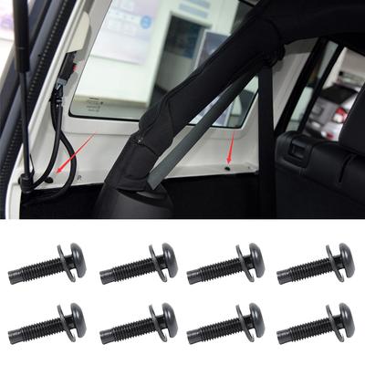 Dachschrauben für Jeep Wrangler JK JKU 2007-2017 Wrangler JL 2018    2022 Torxschrauben Bolzen Autozubehör 2-4 Türen
