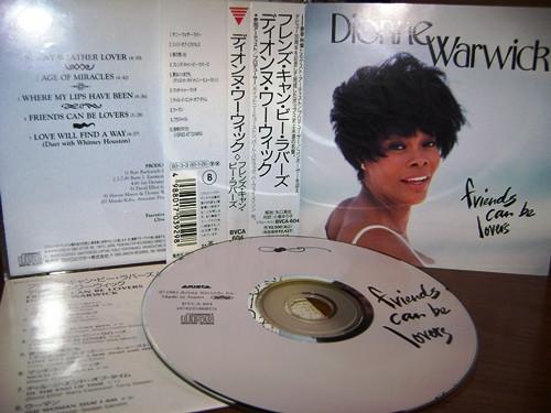 

CD DIONNE WARWICK Friends Can Be Lovers BVCA604 Arista 1993 Japan SoulFunk Used