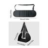 High Quality Foam Airplane Foot Hammock With Adjustable Sling Strap Lightweight Car Back Seat Accessories for Plane Travel