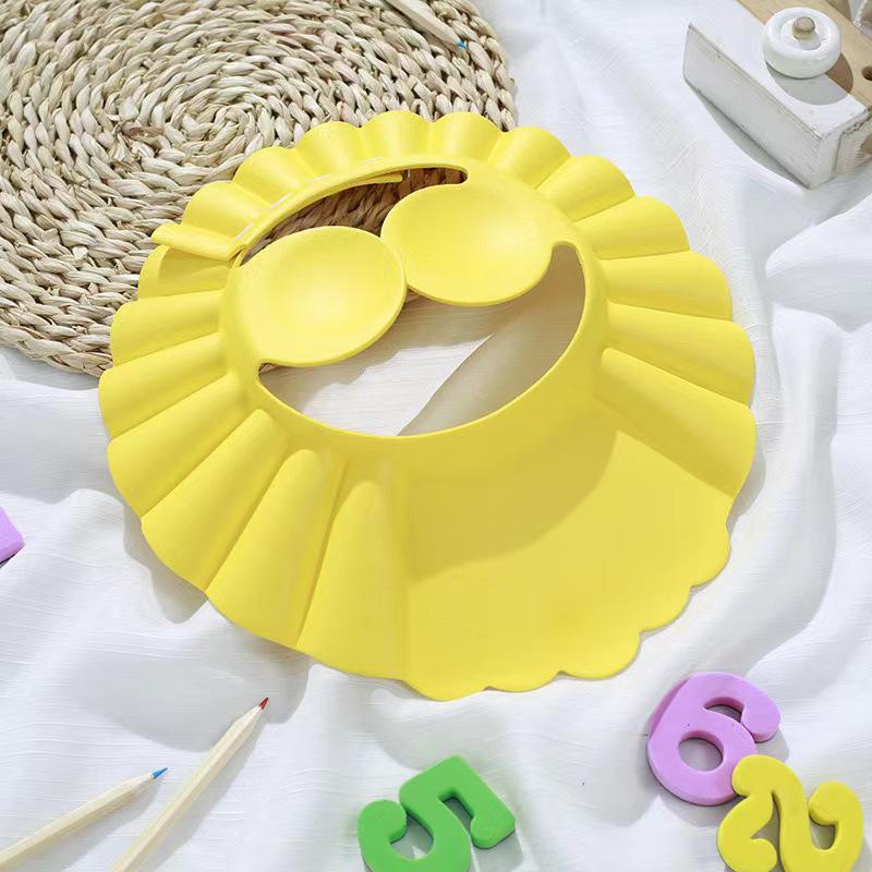 Adjustable Waterproof Baby Shampoo Cap with Ear Protection