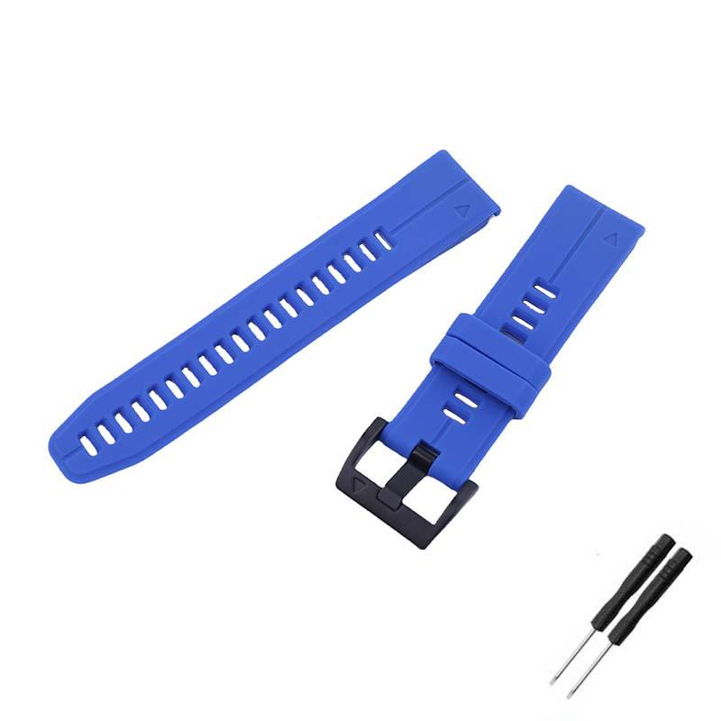Silicone Quick Release Sport Strap for Garmin Fenix Series