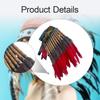 Indian Headdress Artificial Feather for Role