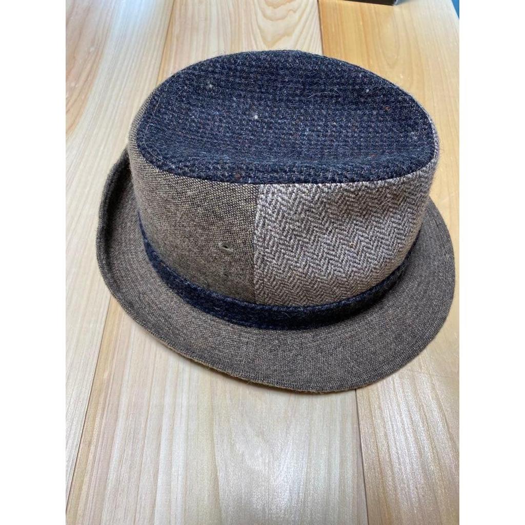 Used Stetson Wool Blend Hat Brown/gray