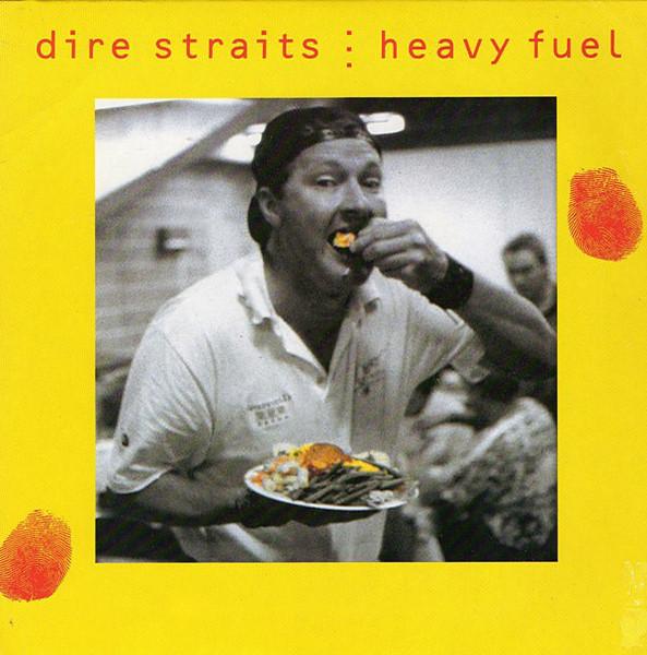 7inch Record DIRE STRAITS - Heavy Fuel DSTR17 Vertigo 1991 UK Rock Used