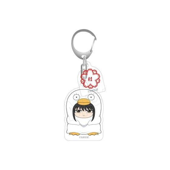 Gintama. 3-Z Gintoki Class Katsura Kotaro Kigurumi Ver. Acrylic Keychain