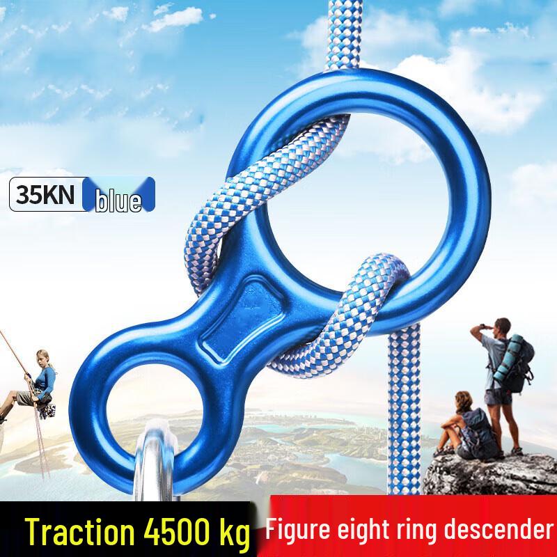 Figure 8 Descender for Rock Climbing and Rappelling