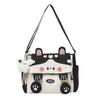 Cartoon-Katze Messenger Bag Damen Große Kapazität Umhängetasche Student Handtasche