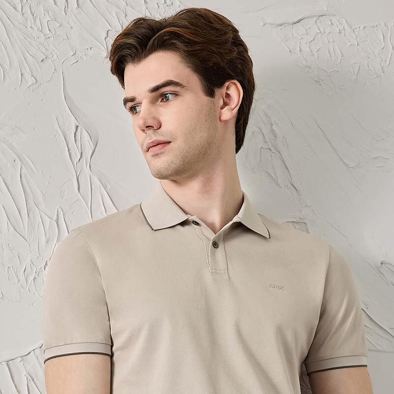 EMZ Men s Silk Blend Short Sleeve Polo Shirt 2XL