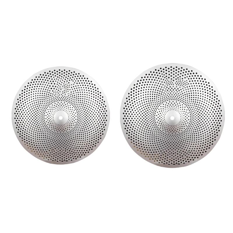 Wysokiej Wytrzymałości Stop Ciche Talerze Perkusyjne Do Cichej Praktyki Zredukowany Hałas Trwałość Akcesoria Perkusyjne