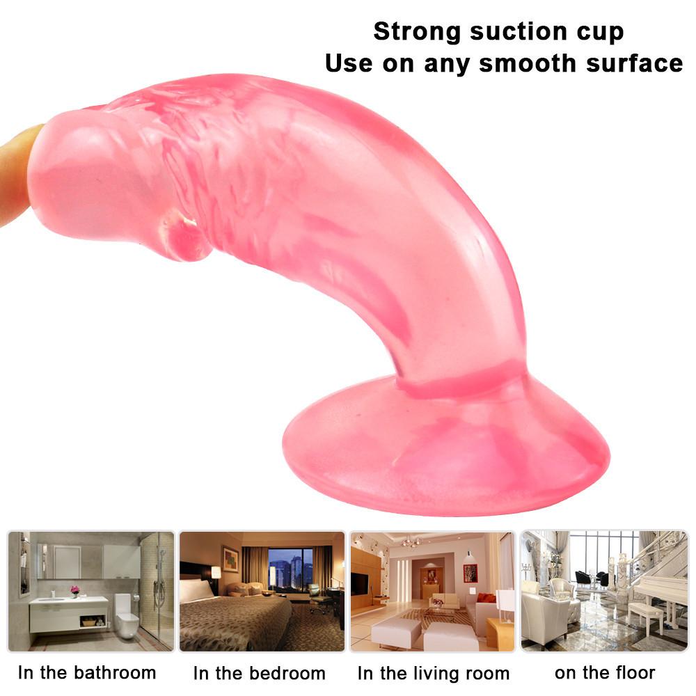 Realistic Mini Dildo with Powerful Suction Cup Sex Toys for Womans Anal Masturbators Vaginas G-spot Penis Sex Shop Sexy Toys