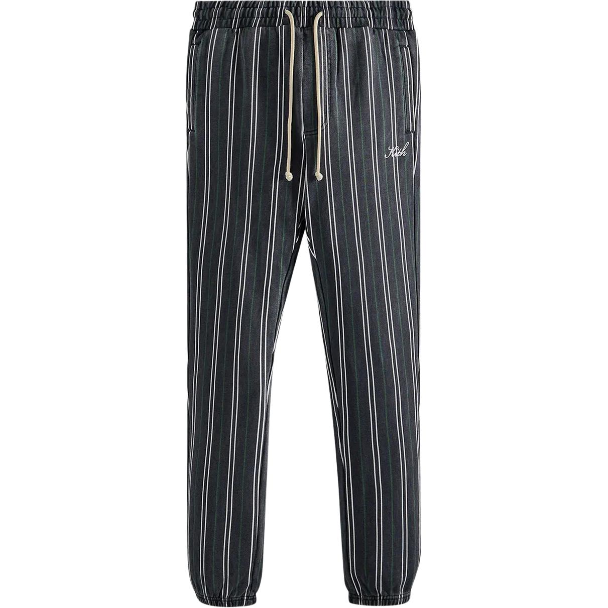 KITH Трикотажные брюки-джоггеры Мужские Сине-черные KHM060085-413 XS