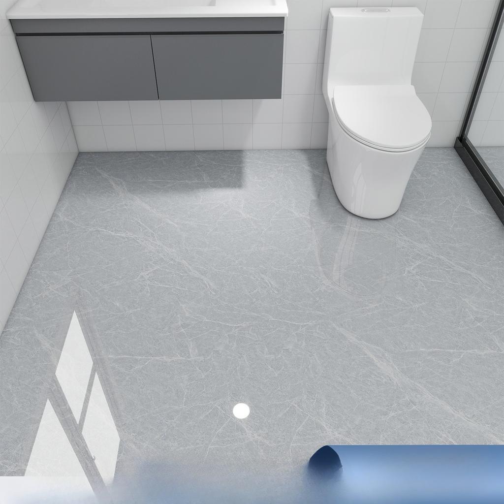 Tapet Autoadeziv Impermeabil de Lux Ușor cu Imitație de Marmură pentru Pardoseala Bucătăriei, Ușor de Dezlipit și Lipit, Folosit pentru Decorarea Casei, Bucătăriei, Băii