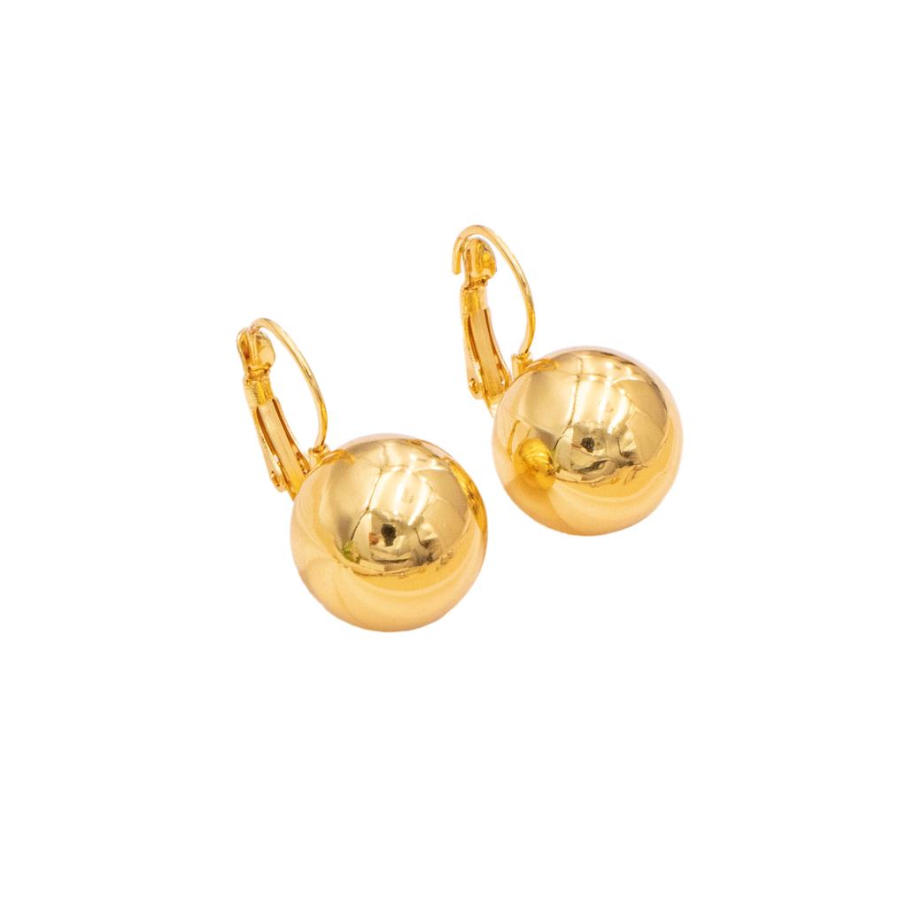 Runde Kugel Ohrhänger Hohl Edelstahl Creolen Glattes Metall Ohrpiercing Schmuck Party Mädchen Weibliches Geschenk