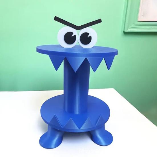 Toilet Roll Holder Paper Rack Cartoon Shape Universal Easy to Install Bathroom Free Standing Countertop Tissue Holder