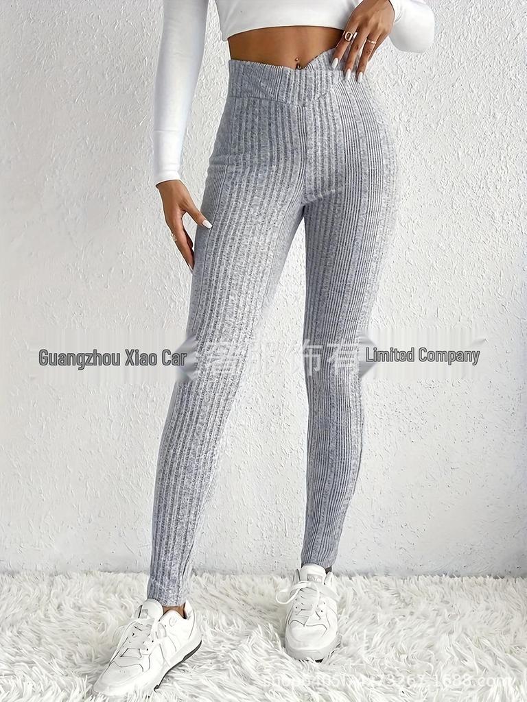 Women's Slim Fit Bodycon Solid Color Leggings