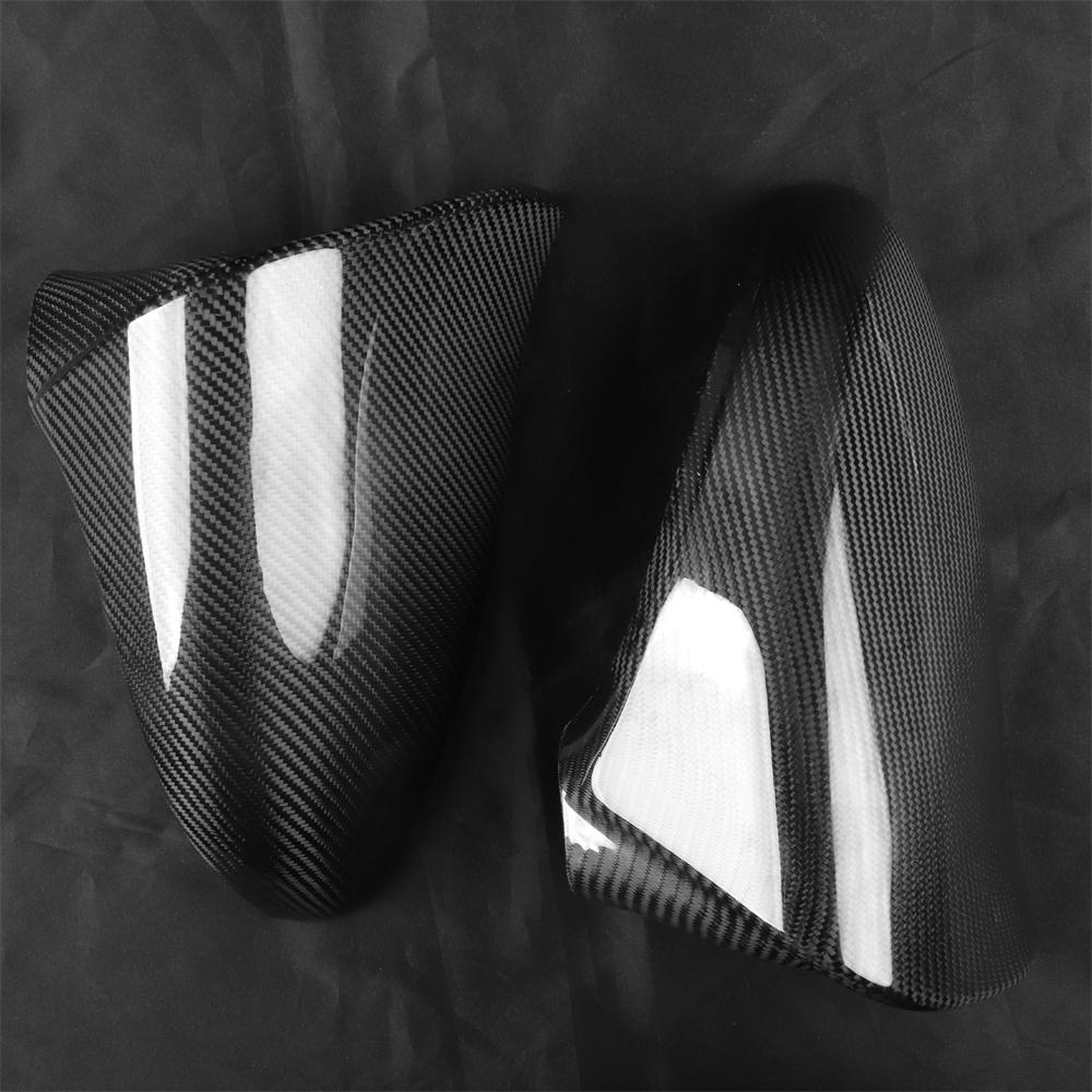 Carbon Fiber Add-On Side Mirror Cover Caps For Lexus IS200/250/300/350 2014-2020
