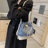 IELGY All-Match Multifunctional Fashion One-Shoulder Bucket Bag