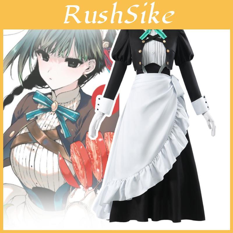Stunning Anime Cosplay Outfit Of Mei Mei The Assassin Maid In Elegant Snow Design