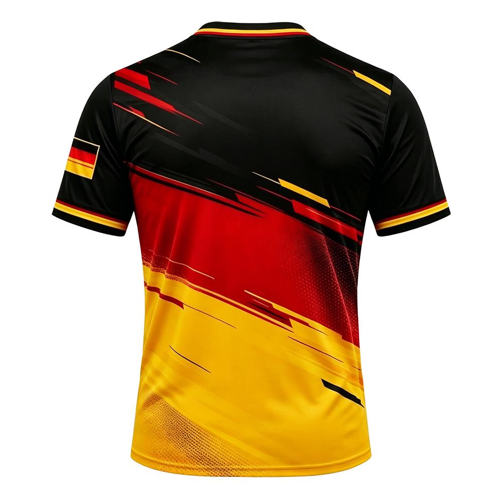 2026 Germany Soccer Cheerleaders Uniform Jersey Personalized Football Jersey for Men Women Youth Short Sleeve Breathable T-Shirt