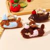 Cute Dachshund Hair Clip for Women: Large Shark Clip for Half-Up Hairstyles, 2024 Autumn/Winter Collection