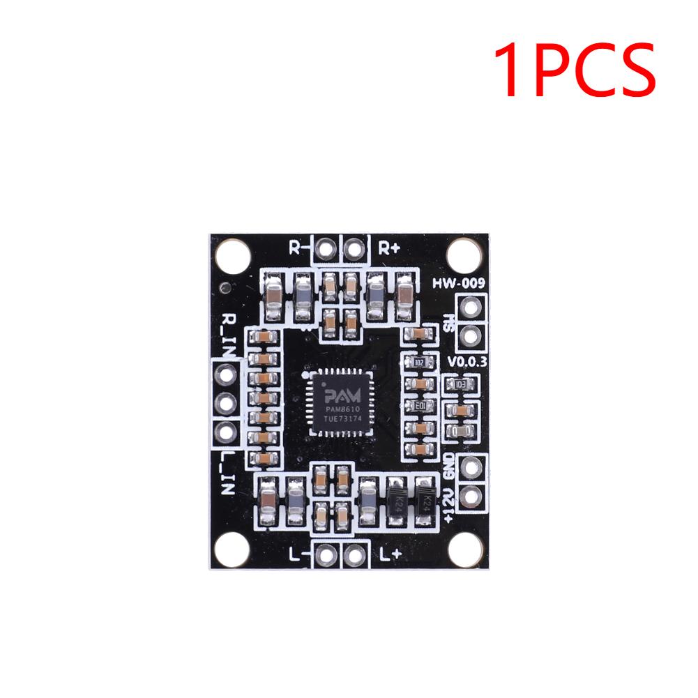

1-10PCS PAM8610 Amplifier Board 2x15W 2.0 Channel DC 7-15V Class D Dual Channel Mini Stereo Voice Sound Amplifier Modules