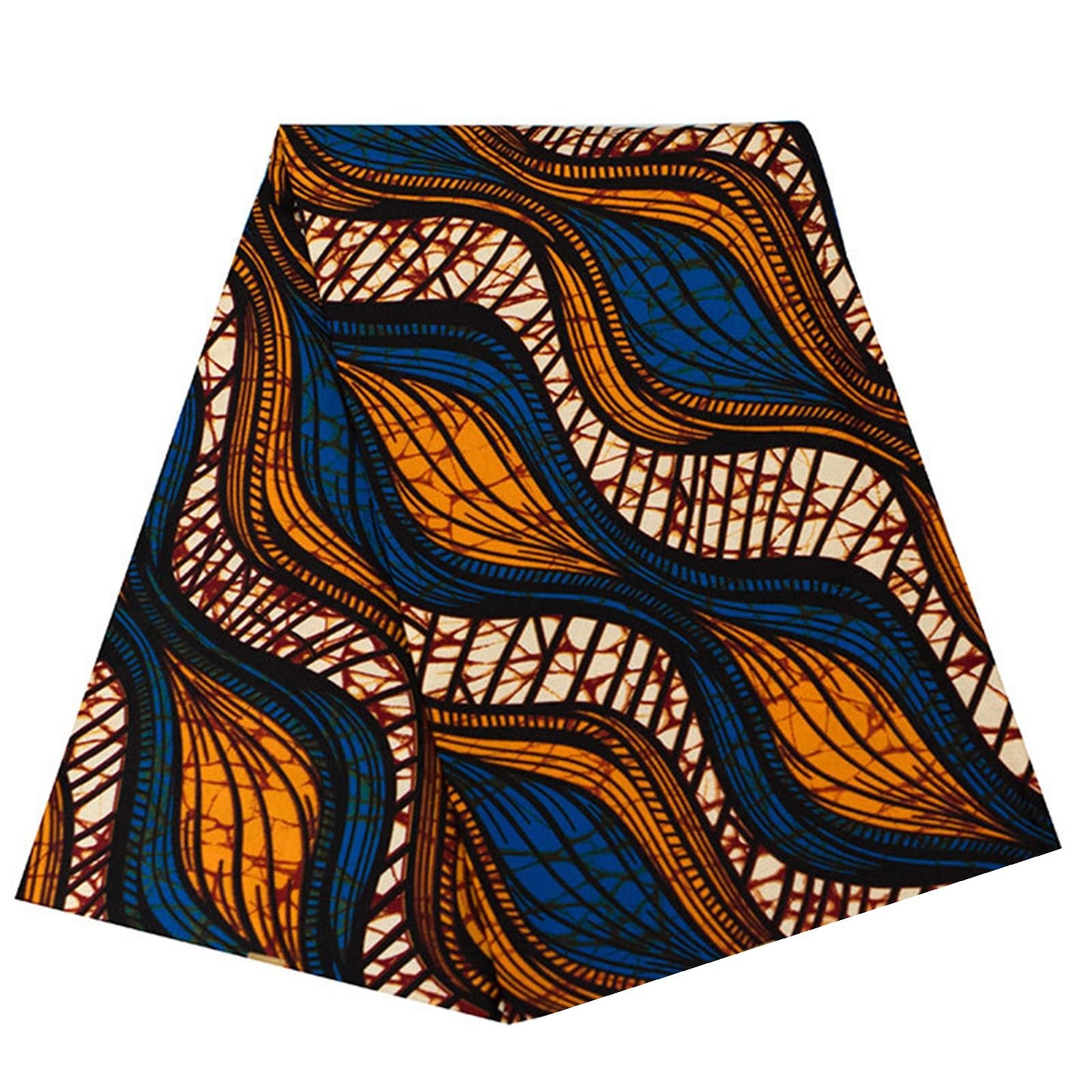 

KINOKINO African African African Fabric 6 Fabric, Print, (N Polyester, Yards)