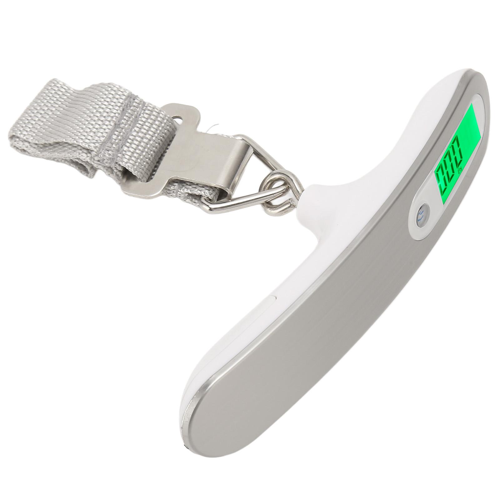 

Профессиональные весы для багажа, дорожные, грузоподъемность 50 кг, высокоточные электронные весы с ЖК-дисплеем для авиаперелетов