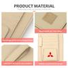dnsh2 Car Sunglasses Holder Visor Pouch Bag Ticket Card Clip For Mitsubishi Outlander Lancer Eclipse Mirage Xpander Attrage