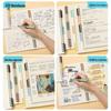 5-Hole Loose Leaf Binder Rings - DIY Punching Paper Storage Clips