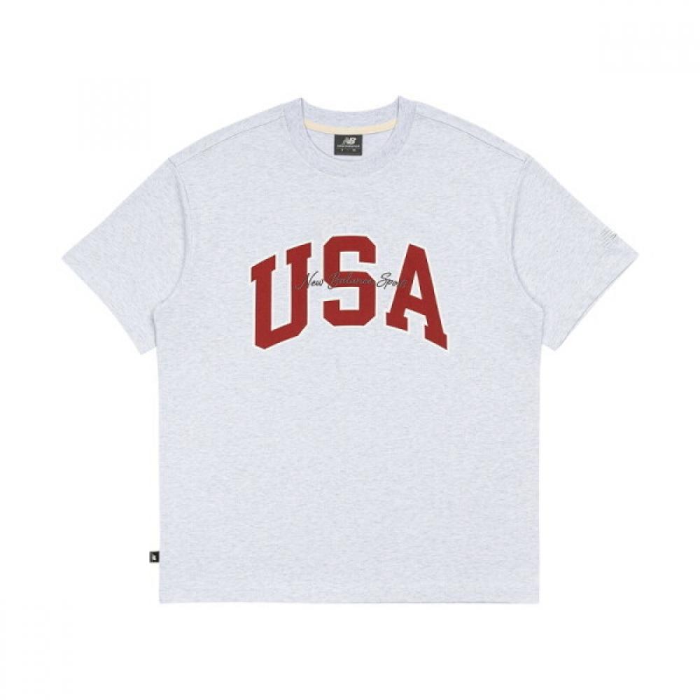 

New Balance Футболка Uni Usa Classic с коротким рукавом Nbnef2a053 16 XS(85)