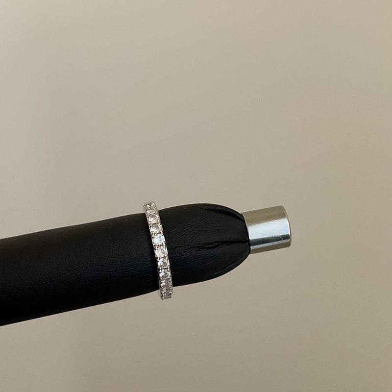 

Кольцо-открытие из металла в средневековом стиле с цветком из циркония, женское, уникальное, изысканное, модное, универсальное