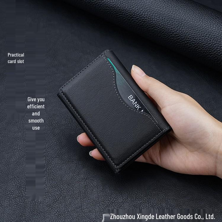 MagSafe Magnetic Tri-Fold Wallet Case for iPhone 16 with Multi-Card Slots and Stand