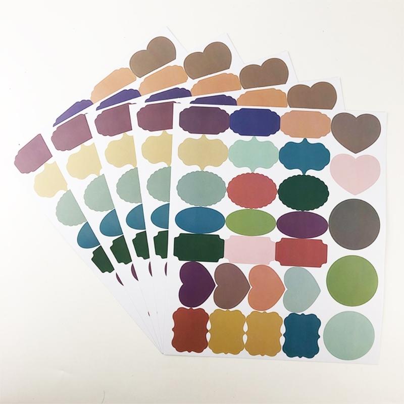 Assorted Size Chalkboard Sticker 280Pcs Reusable Waterproof Labels for Organizing Kitchen Pantries and Office Supplies