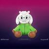 Triangle Rune Plush Toy (25 cm), Ralsei Kris Character Toy, PP cotton filling
