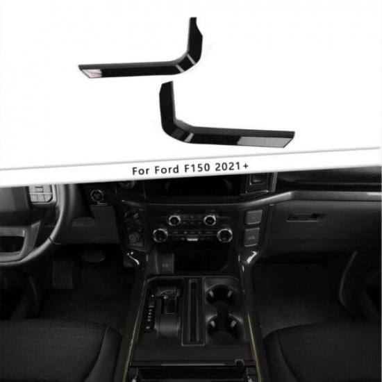Car Gear Shift L Shape Strips Trim Decals Cover Molding For Ford F150 -2024