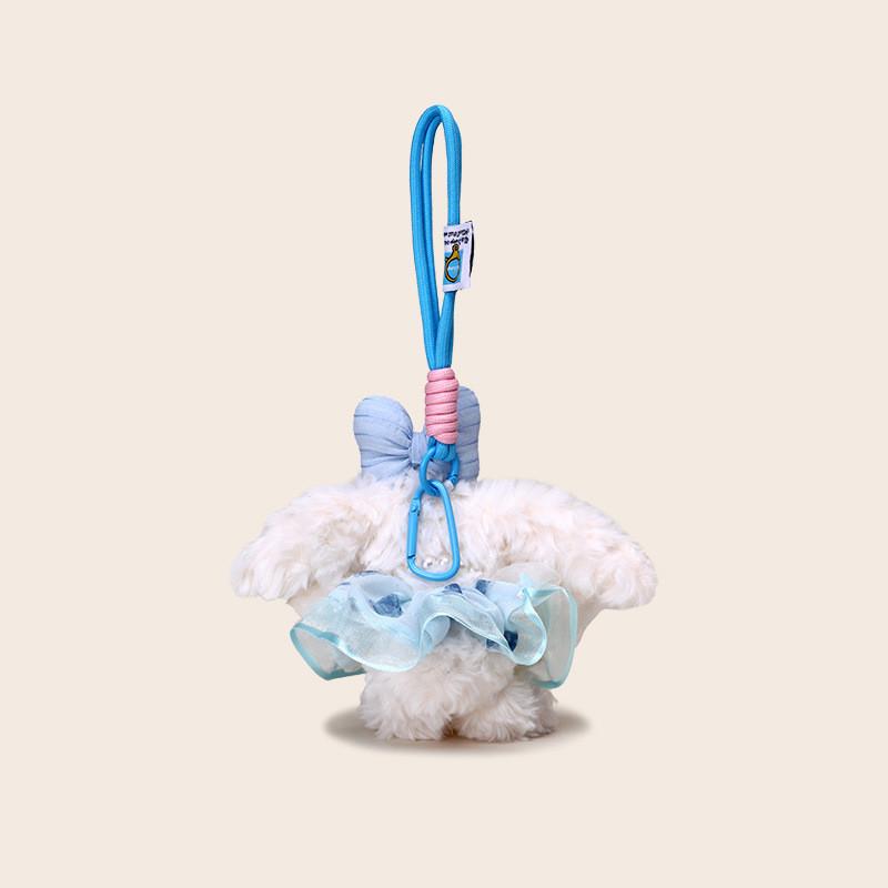 Lolita Lop Ear Bowknot Design Adorable Plush Keychain Gift Backpack Accessories