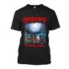 Lässiges Rundhals-T-Shirt mit dem Aufdruck "The Dead Will Inherit" im Gothic-mysteriösen Stil