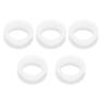 A84X-100Pcs Silicone Finger Rings For Any Scissors Inserts Haircutting Styling Tools Accessories Mix Colors