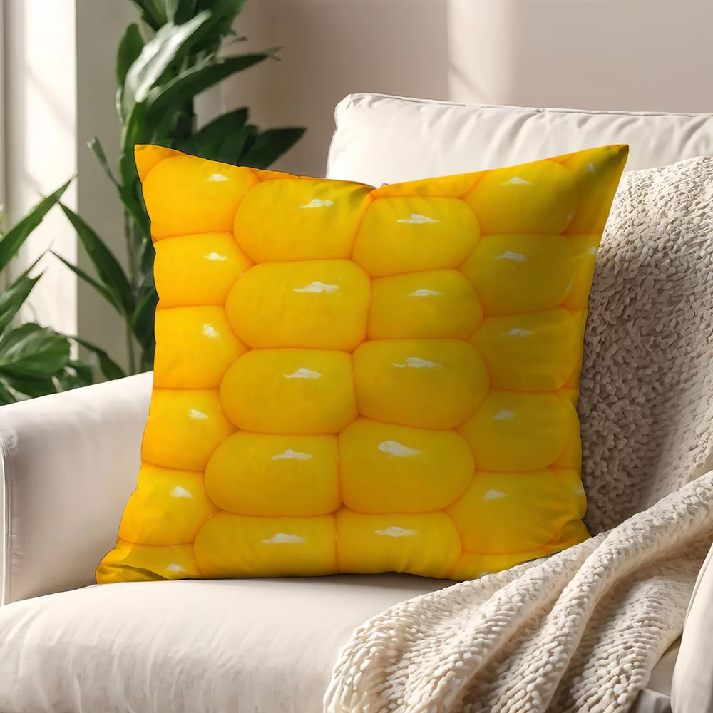 French food fries eggs cushion cover Decoration Room Shop Car Best Home Office Coffee Pillow Sofa Printing Nordic Simplicity Hit