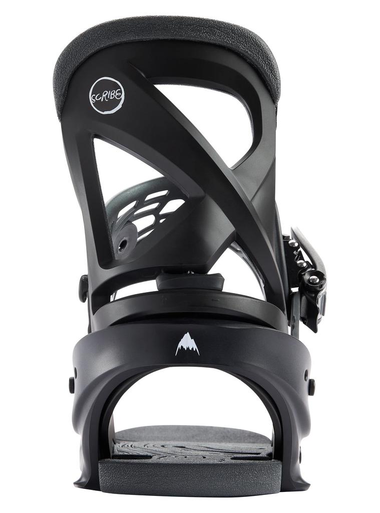 Burton Scribe Snowboard Black ReFlex Women's Bindings, 2022-23 Model, Medium,