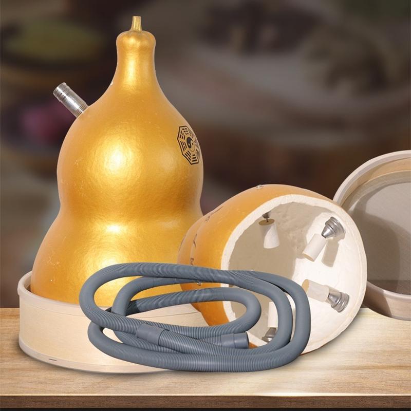 Gourd Moxibustion Abdominal Box - Portable Full-Body Navel Moxibustion, Beauty Salon Smoke Extraction Warmer