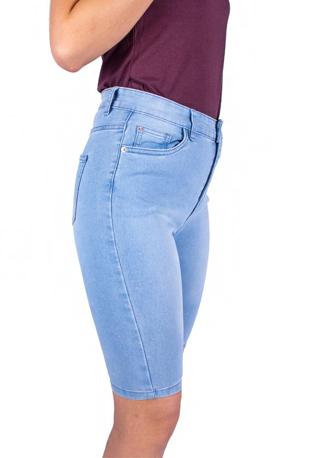 Krótkie Spodenki Damskie Jeansowe Bermudy Firi Plus Size 46 3Xl
