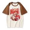 Kasane Teto tshirt girl Gothic Punk Comfortable aesthetic Colorful Y2k Pop Culture harajuku Psychedelic streetwear Retro