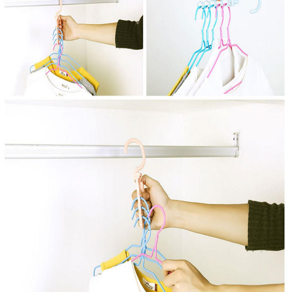 5Hole Space r Wonder Hook Hanger Closet Organizer Space Practical