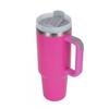 40oz Stainless Steel Insulated Travel Mug With Handle Car Office Home - Double Wall Vacuum Thermos Cup